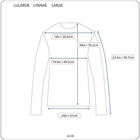 LuLaRoe Lynnae Shirt Top Tunic Purple Pink Gray Floral Long Sleeve L Large - Picture 3 of 12